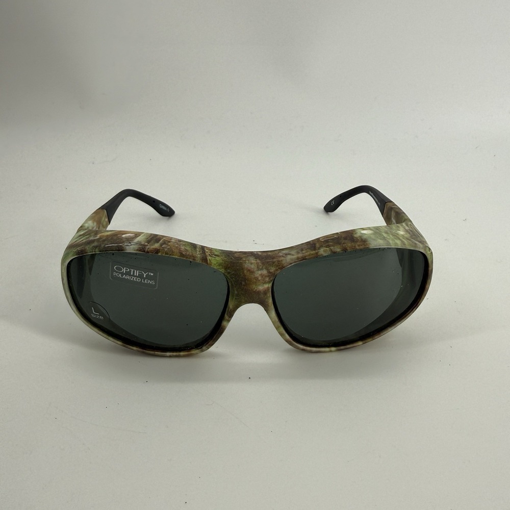 Solar‎ Shield POLARIZED Camouflage Wrap Fits Over Sunglasses XL 100% UV 2XX1V0